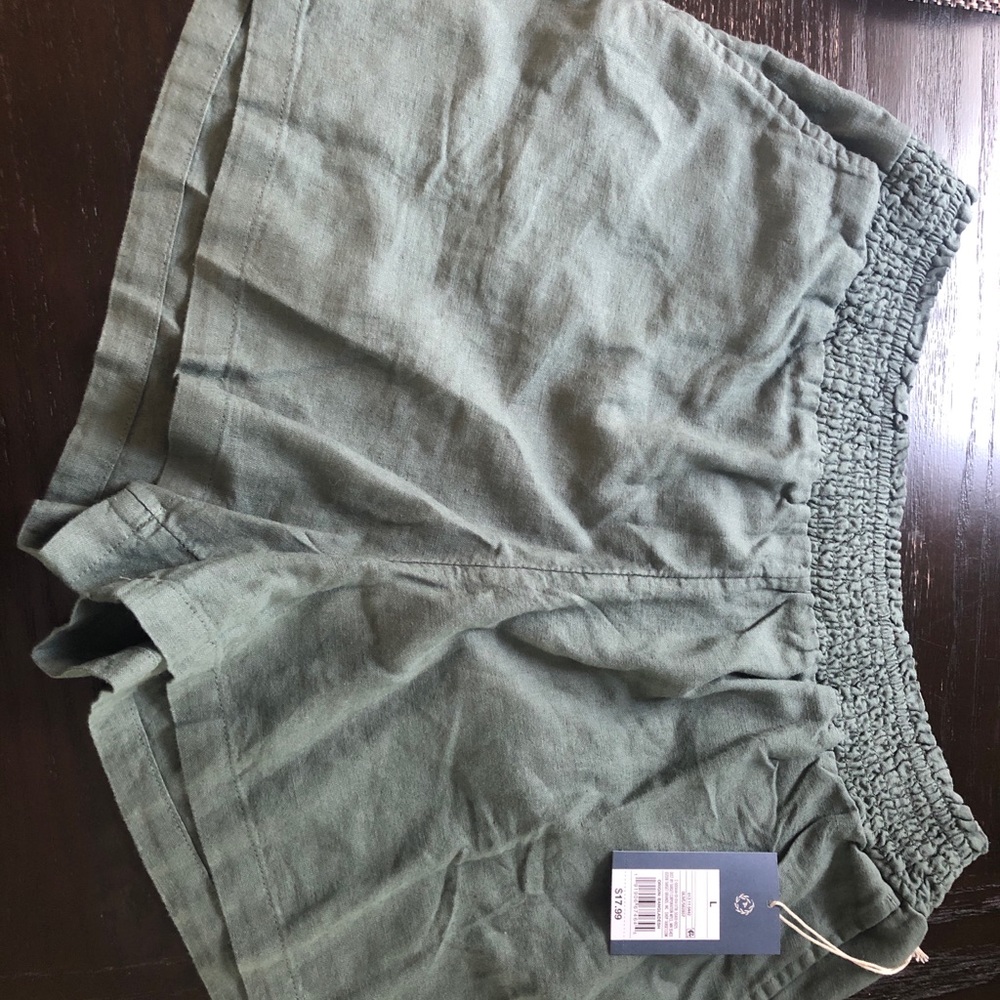 Olive Green Women’s Shorts - Size Large